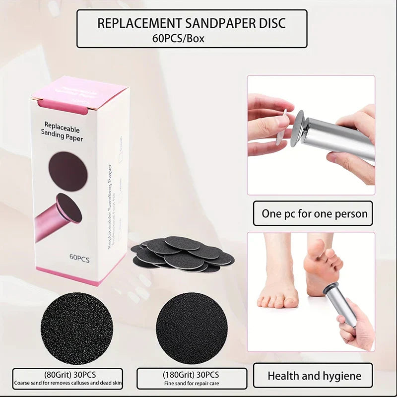 SoleRefiner Pro™ Electric Callus Remover